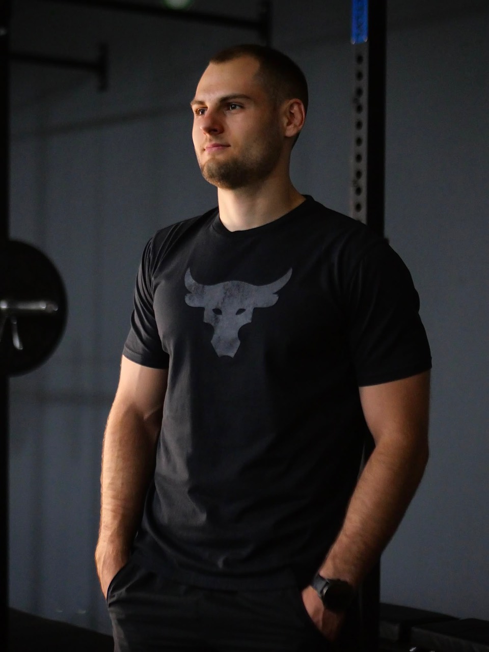 Osobni trener Denis u prostoru za trening